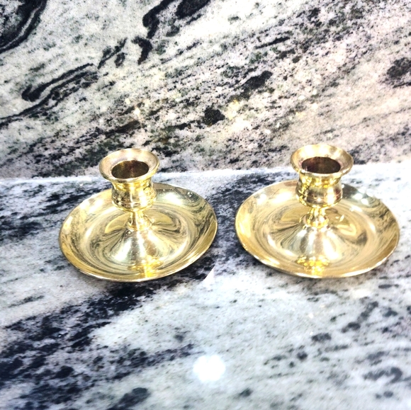 🌵Set of Brass Candleholders 🕯